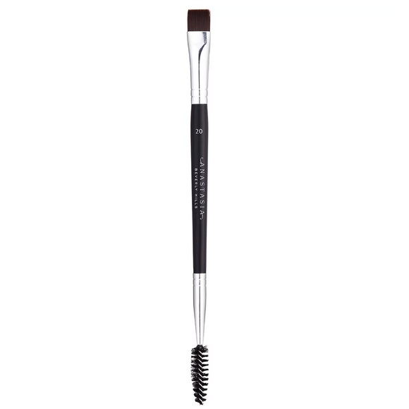 🆕 Anastasia ABH Brush 20 Dual-Ended Flat Detailed - Picture 2 of 3